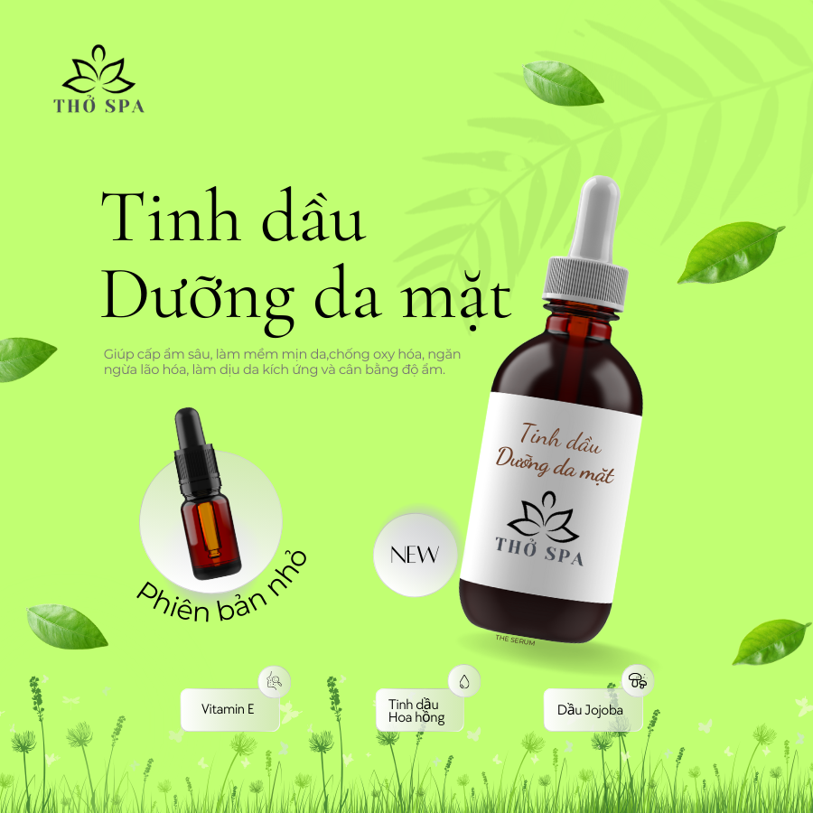 tinh dầu dưỡng da mặt